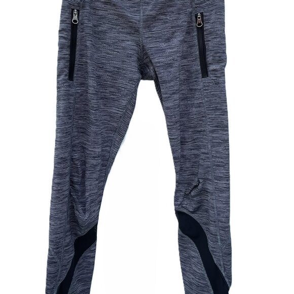 Lululemon Inspire 25" Legging Size 4 Gray/Black/White - Picture 2 of 10